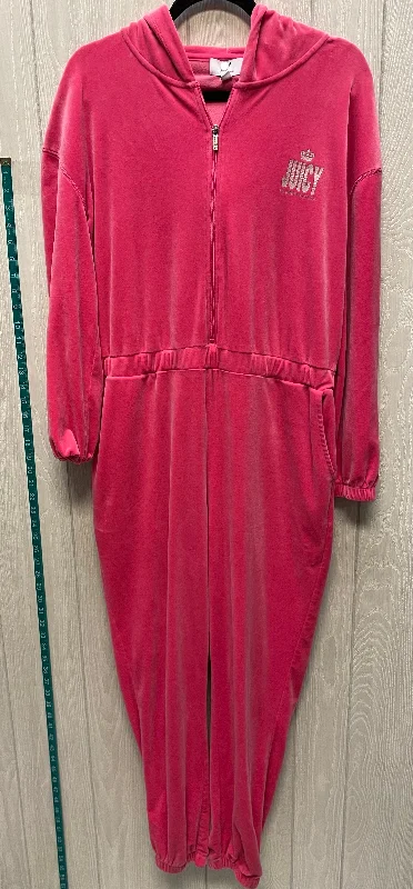 Jumpsuit By Juicy Couture In Pink, Size: L