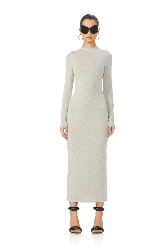 Juniper Dress - Heather Grey