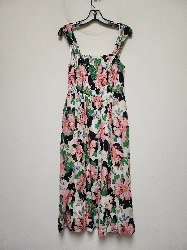 Dress Casual Maxi By Tommy Hilfiger In Floral Print, Size: M