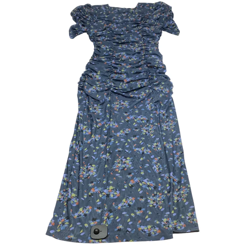 Dress Casual Midi By Free People In Blue, Size: S