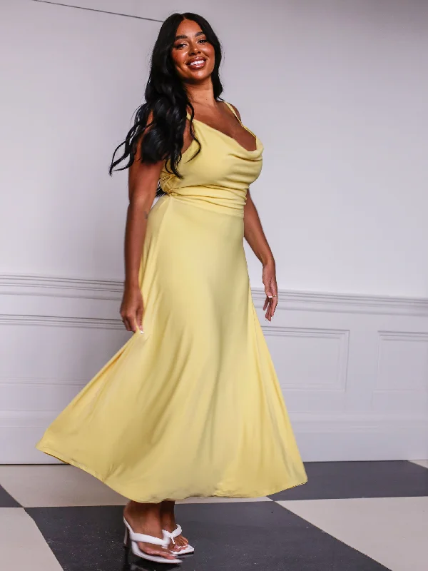 Lulah Drape Maxi Dress