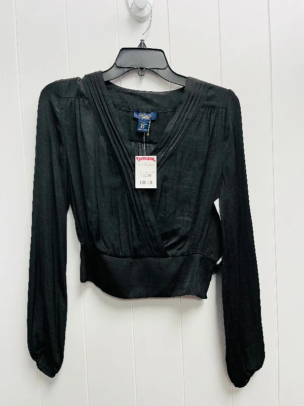 Blouse Long Sleeve By Rachel Roy In Black, Size: Xs