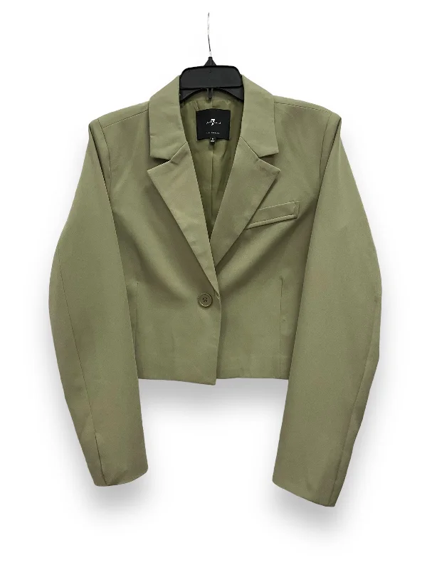 Green Blazer 7 For All Mankind, Size M