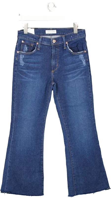 James Jeans Blue Ankle Length Flare Jeans BNWT W24