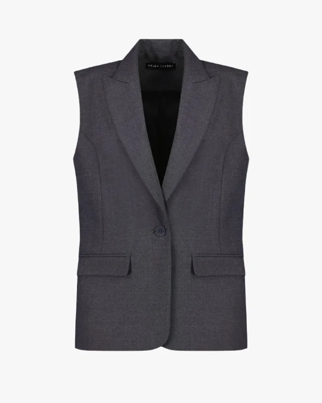 Dakota Sleeveless Jacket