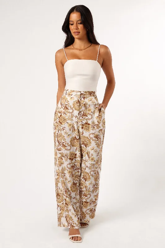 Gigi Printed Pant - Jelena