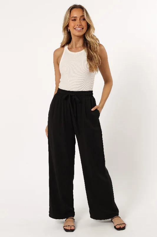 Teddy Pant - Black