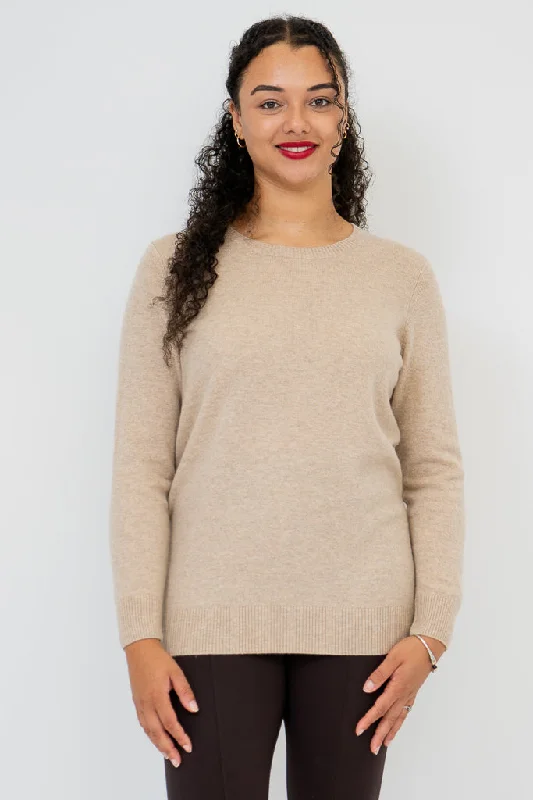 Kamila Sweater, Camel, Wool Cashmere